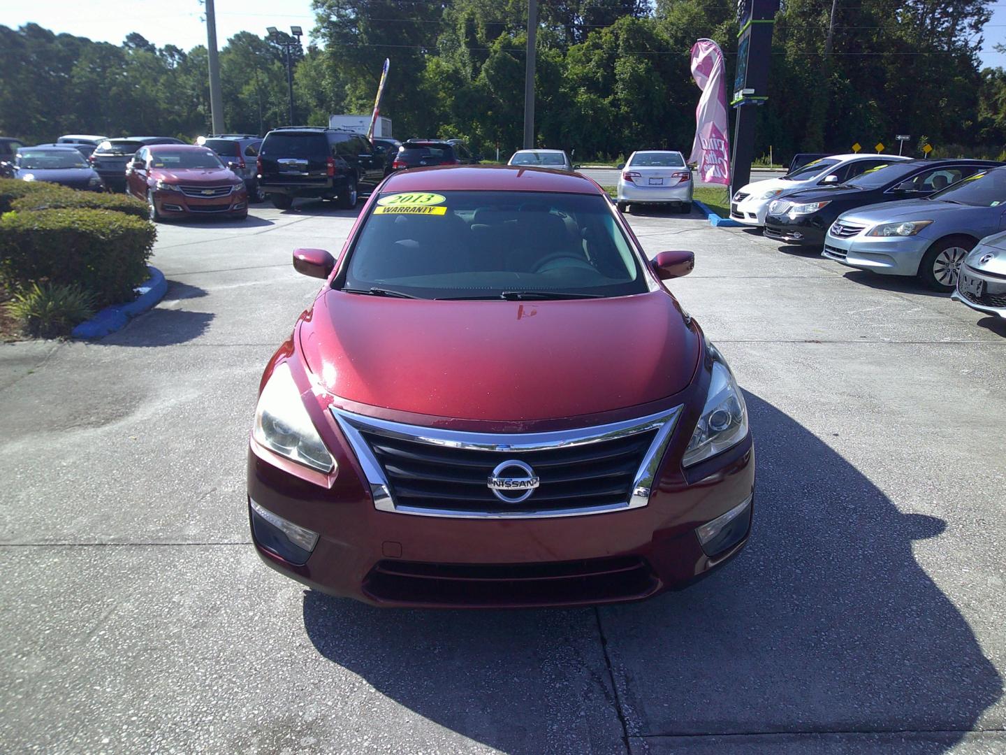 2013 RED NISSAN ALTIMA 2.5; 2.5 S; 2 (1N4AL3AP3DN) , located at 10405 Abercorn Street, Savannah, GA, 31419, (912) 921-8965, 31.988262, -81.131760 - Photo#0